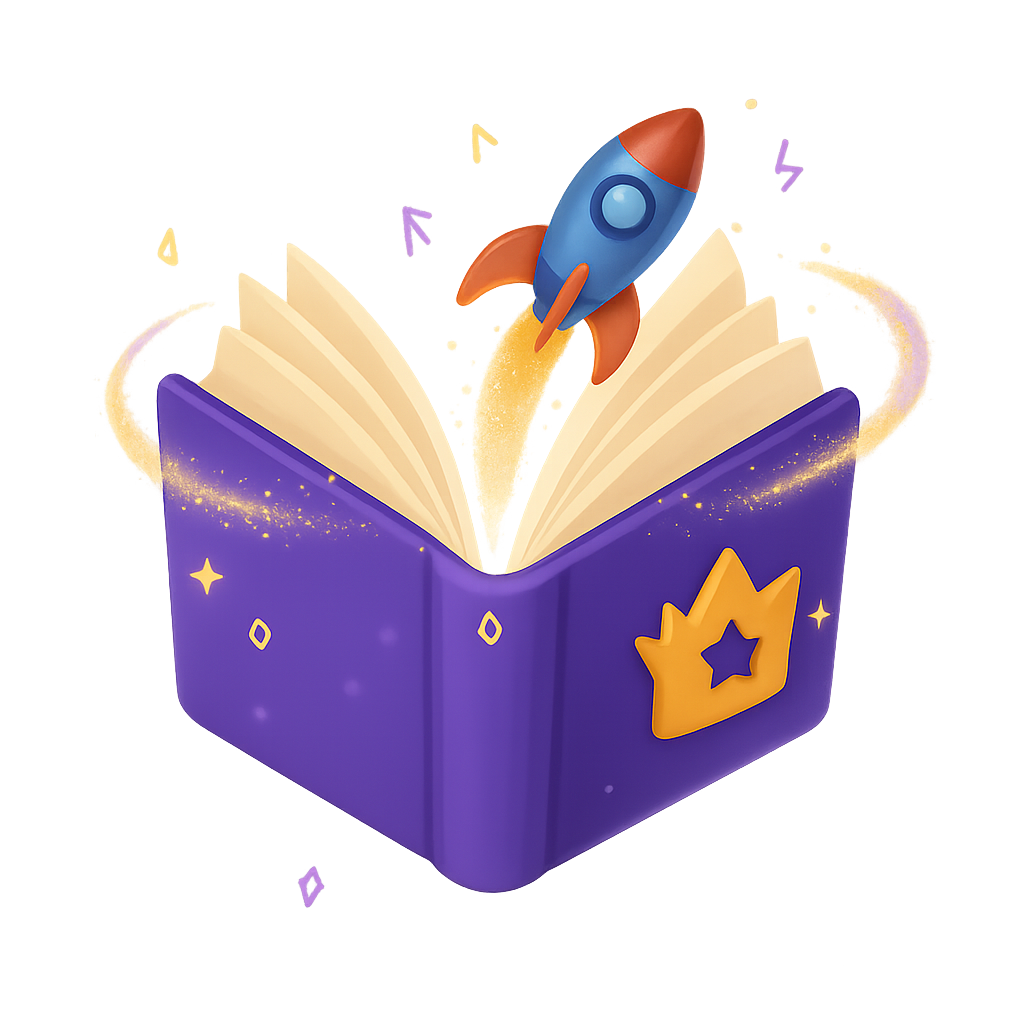 Illustration of choosing a children’s story template